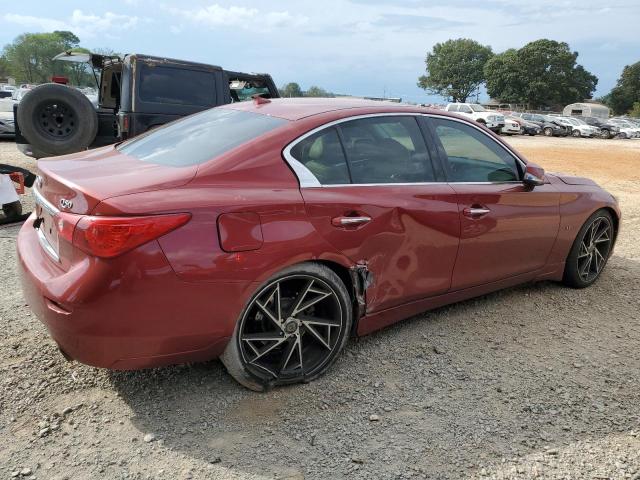  INFINITI Q50 2014 Red