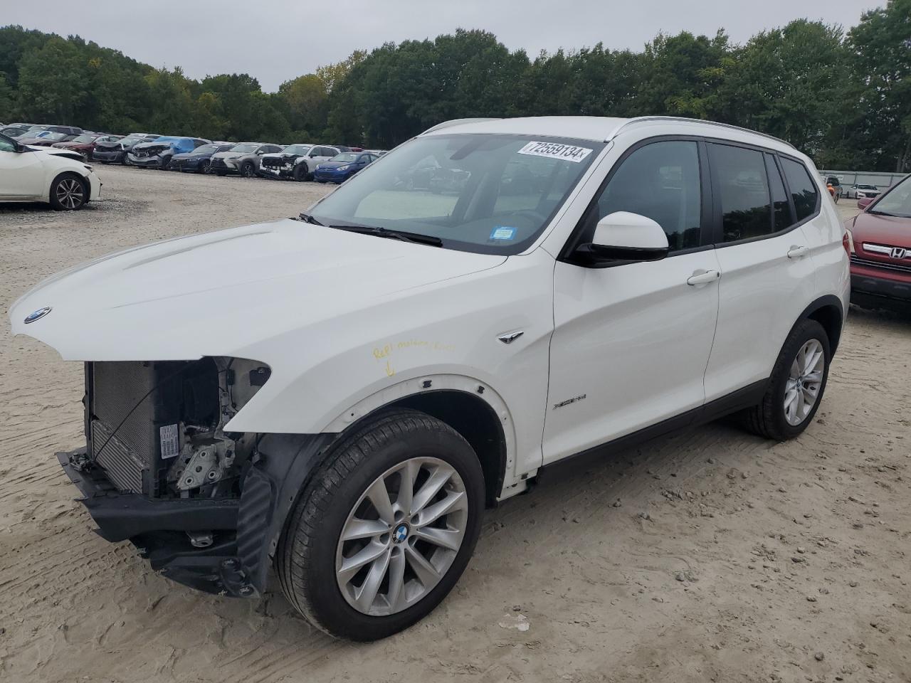 VIN 5UXWX9C31H0W69629 2017 BMW X3 no.1