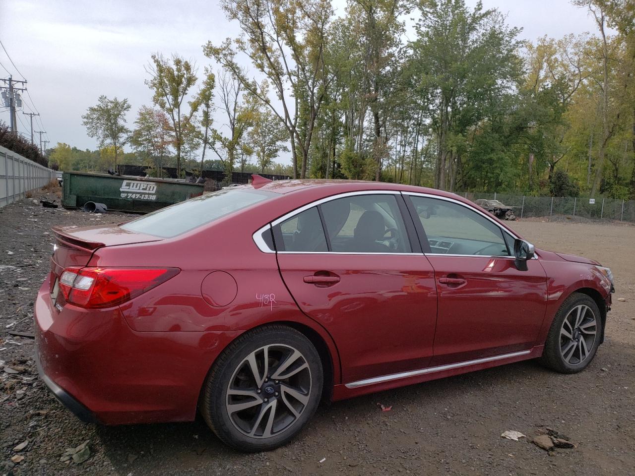 2019 Subaru Legacy Sport VIN: 4S3BNAS69K3026826 Lot: 71659934