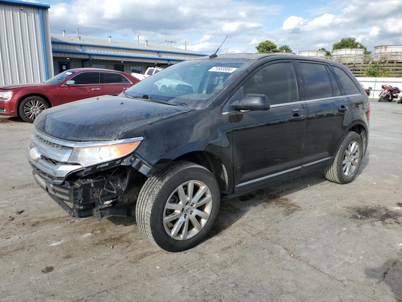 VIN 2FMDK3KC8EBA34550 2014 FORD EDGE no.1