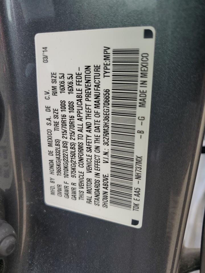 3CZRM3H36EG706656 2014 Honda Cr-V Lx