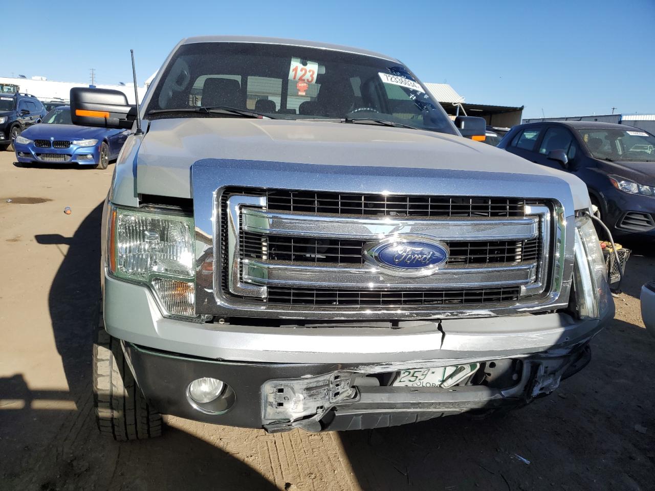 2013 Ford F150 Supercrew VIN: 1FTFW1EF1DKE84329 Lot: 72336034