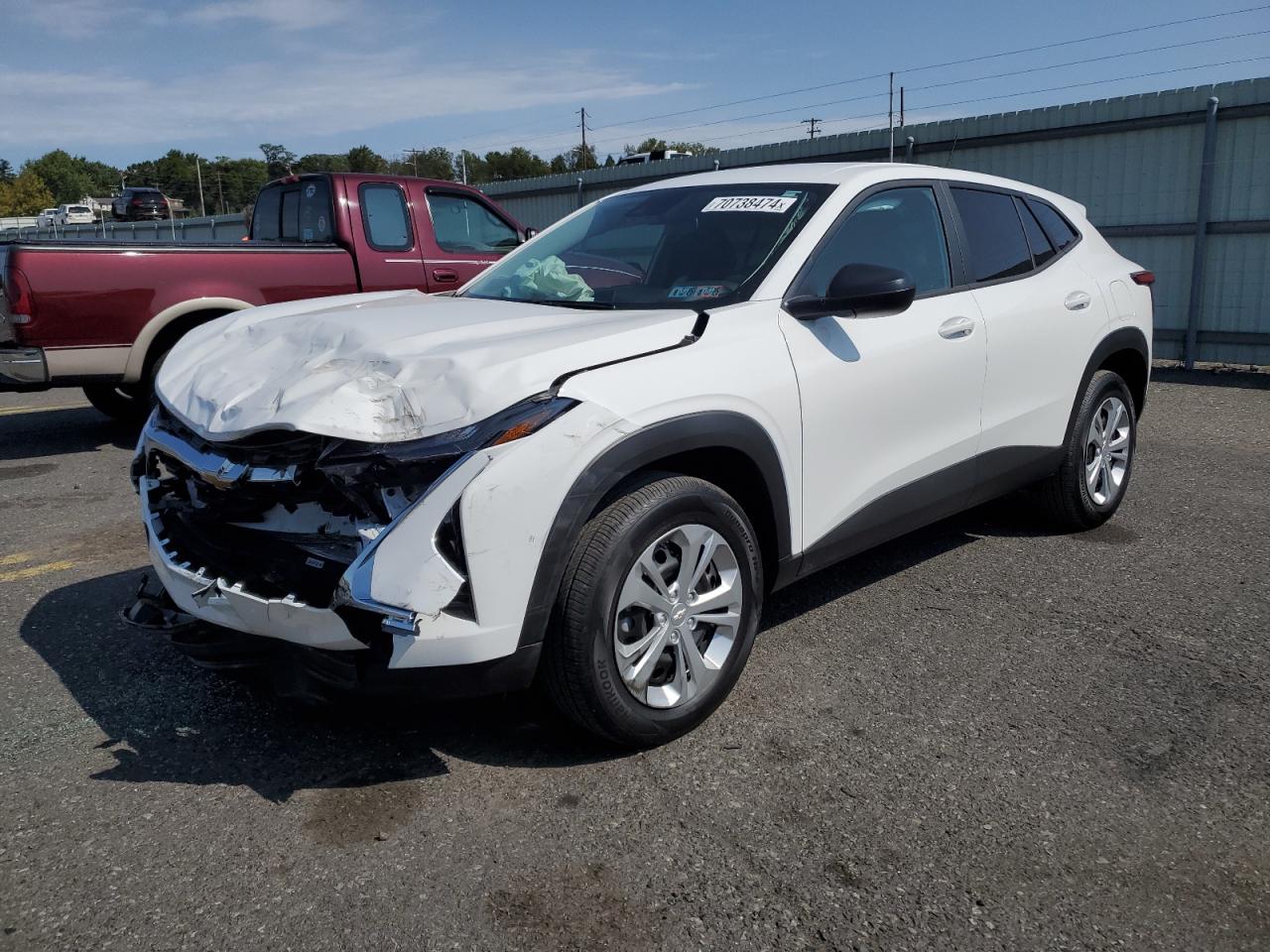 2025 Chevrolet Trax Ls VIN: KL77LFEP7SC076179 Lot: 70738474