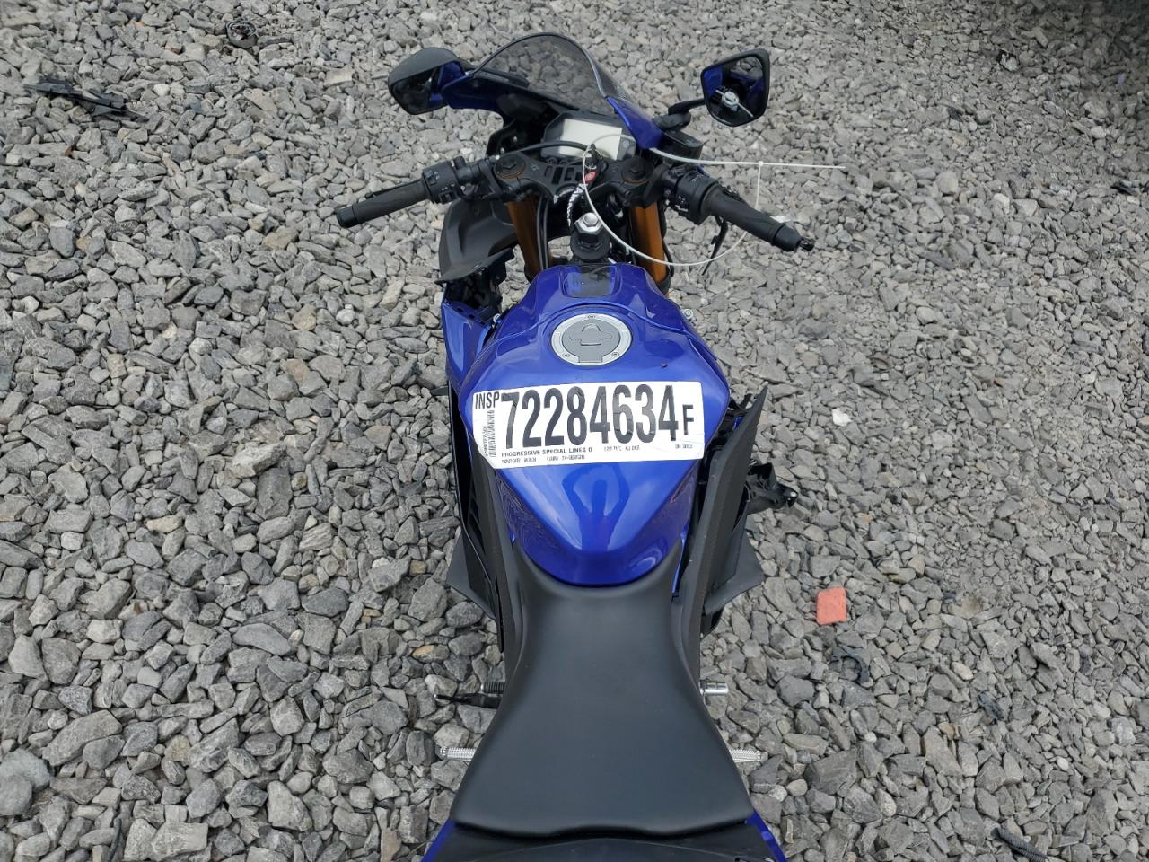 2019 Yamaha Yzfr3 VIN: MH3RH17Y7KK001608 Lot: 72284634