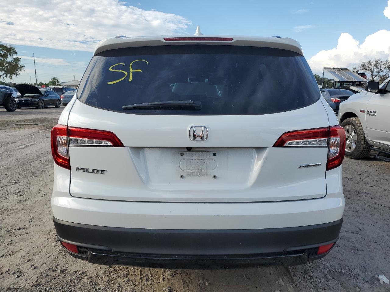 2021 Honda Pilot Se VIN: 5FNYF5H25MB001401 Lot: 73854234