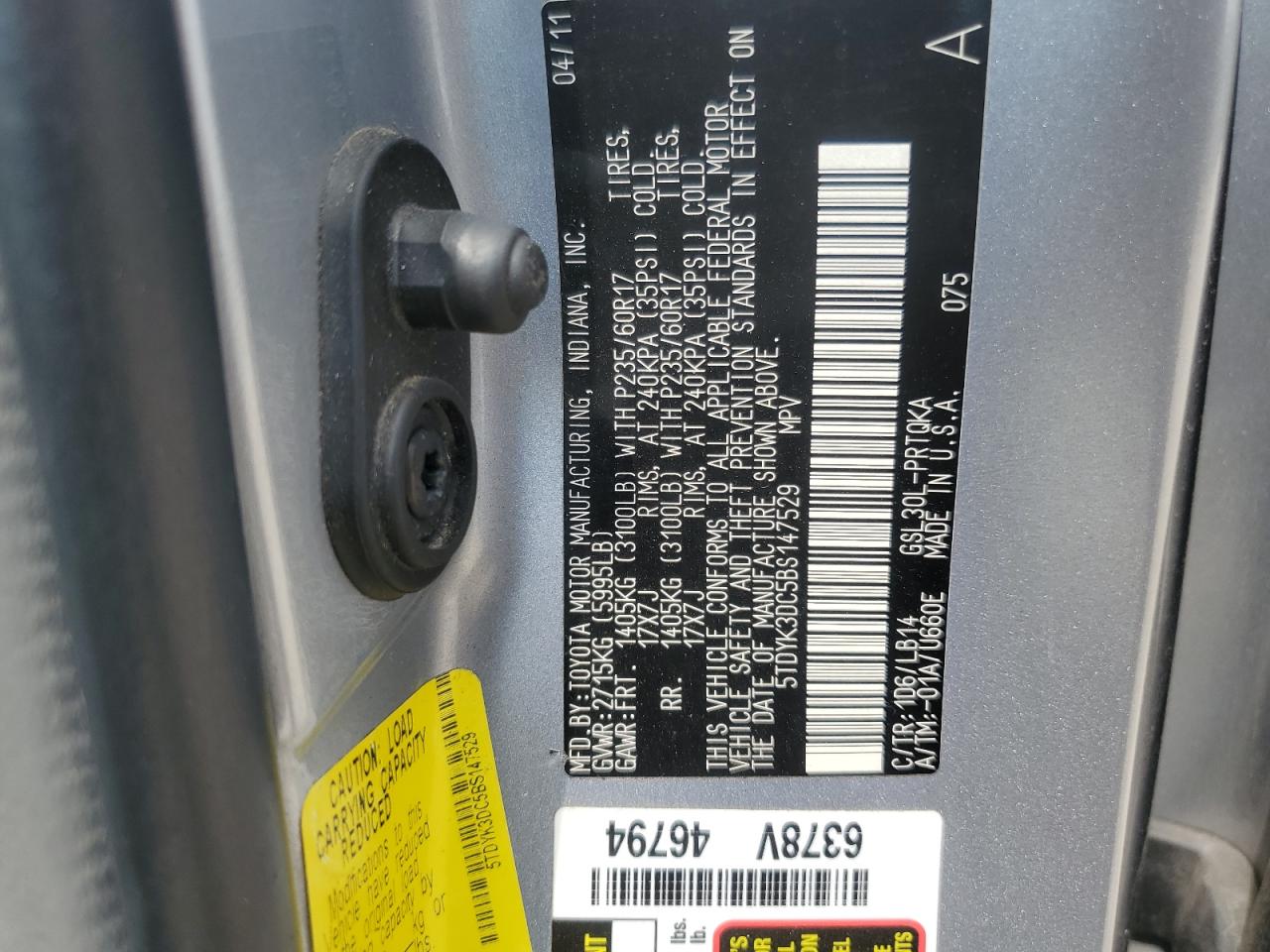 2011 Toyota Sienna - Image 13