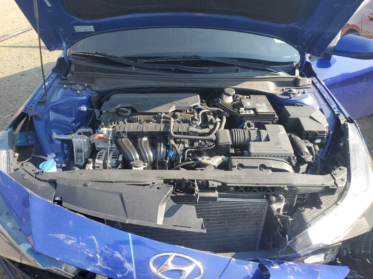 KMHLS4AG2MU093284 2021 Hyundai Elantra Sel