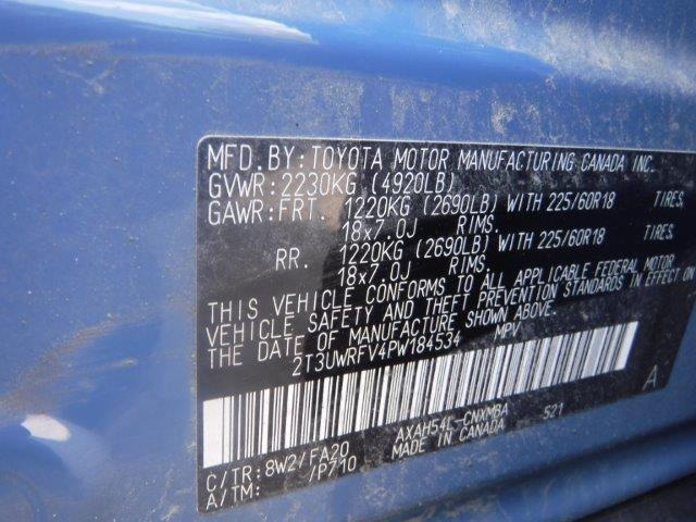 2T3UWRFV4PW184534 Toyota Rav4 Woodl  9