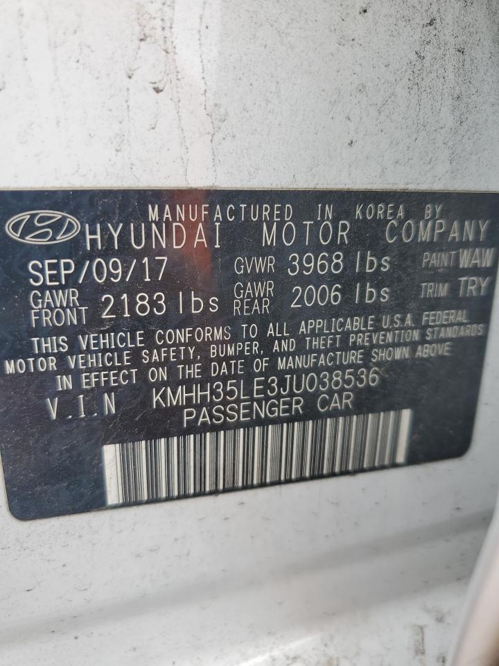 KMHH35LE3JU038536 2018 Hyundai Elantra Gt