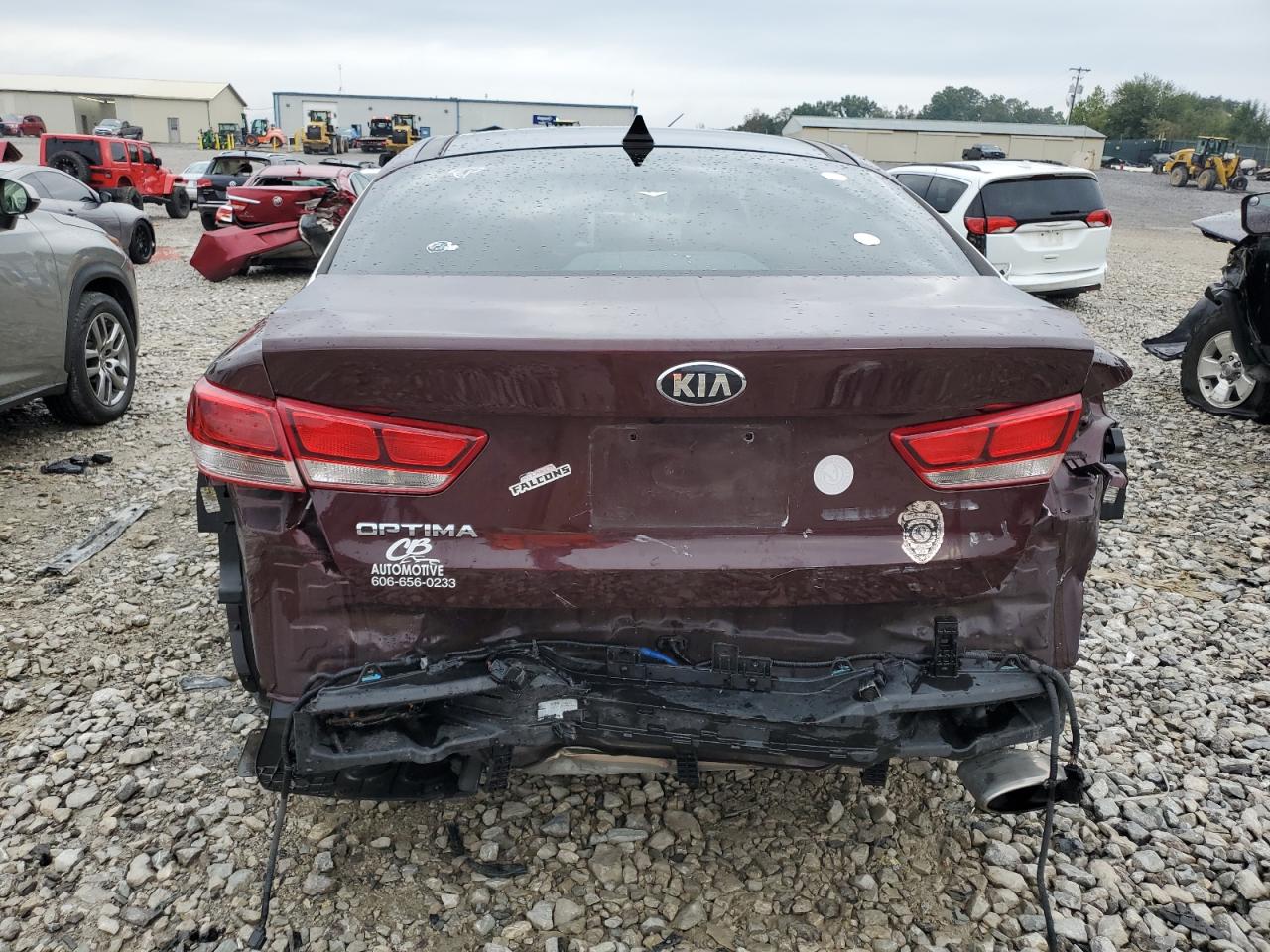 2019 Kia Optima Lx VIN: 5XXGT4L31KG300280 Lot: 72683764