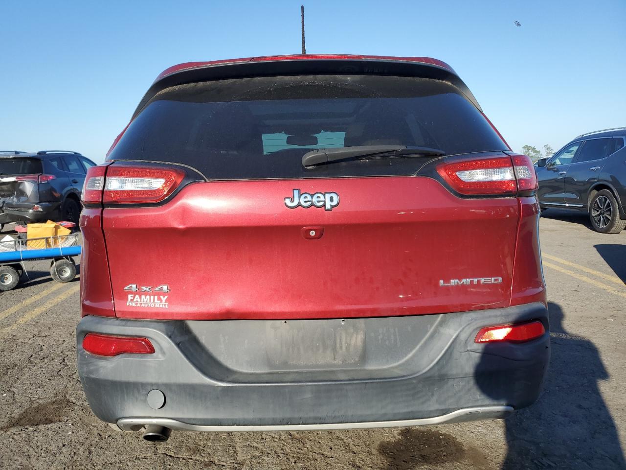 2015 Jeep Cherokee Limited VIN: 1C4PJMDB4FW642015 Lot: 70952324