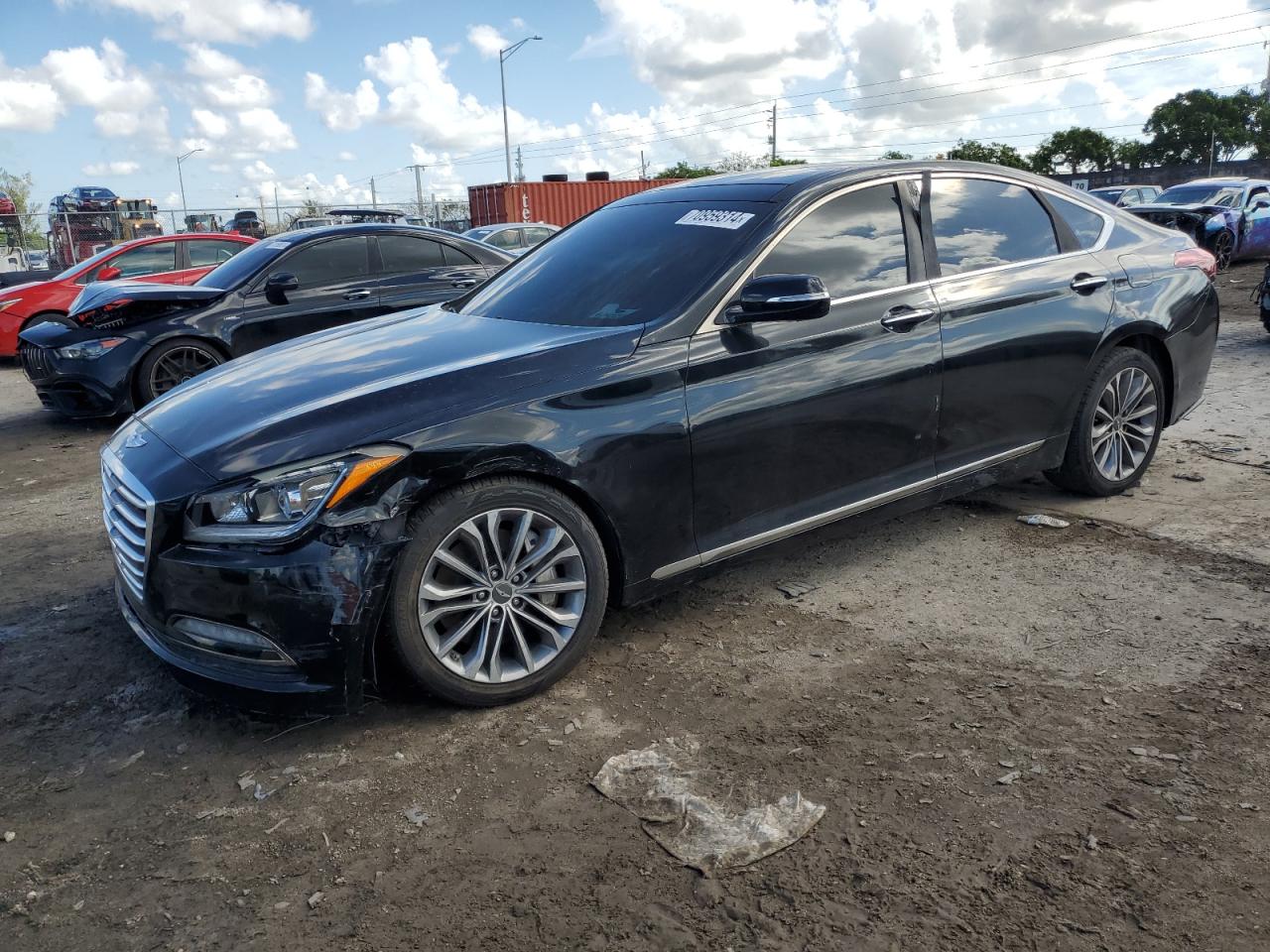 VIN KMHGN4JE9GU106432 2016 HYUNDAI GENESIS no.1