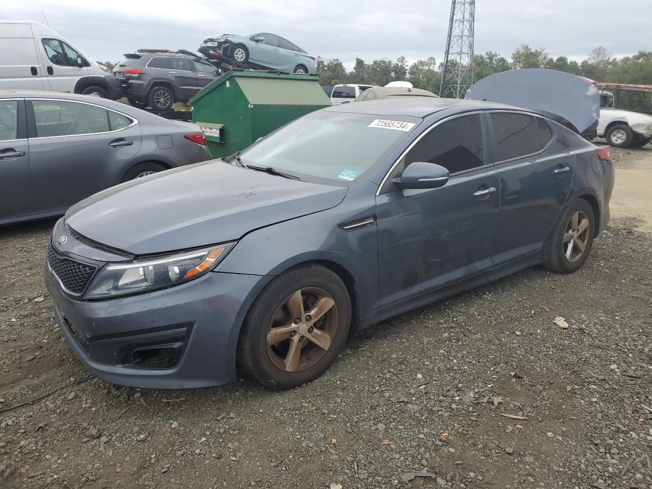 KNAGM4A70F5611581 2015 Kia Optima Lx