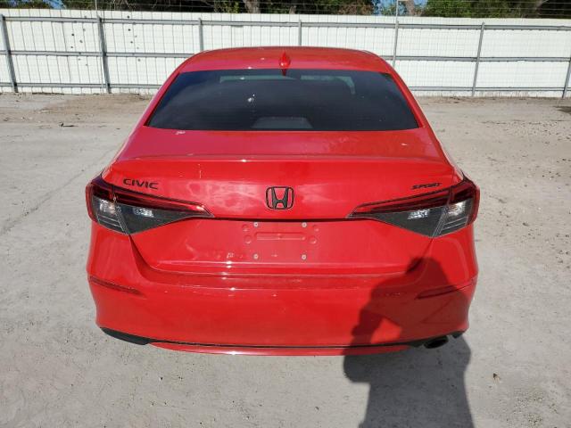  HONDA CIVIC 2023 Красный