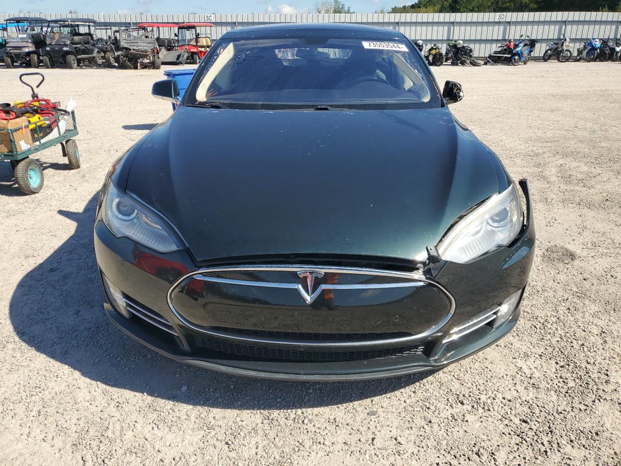 2014 Tesla Model S VIN: 5YJSA1H12EFP40893 Lot: 73553544