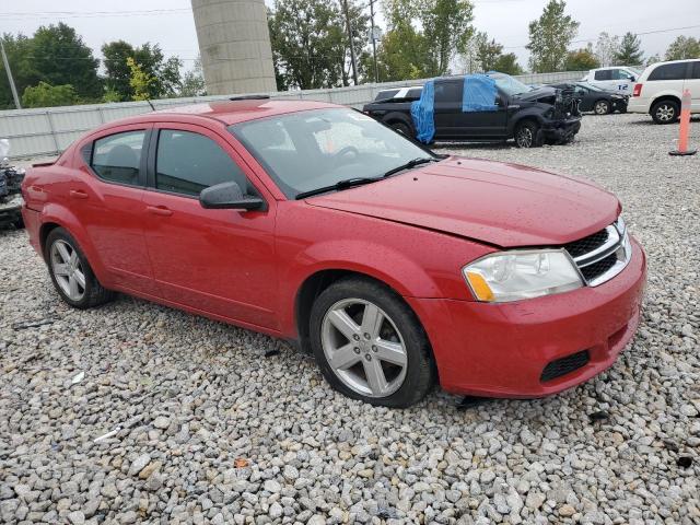  DODGE AVENGER 2013 Красный