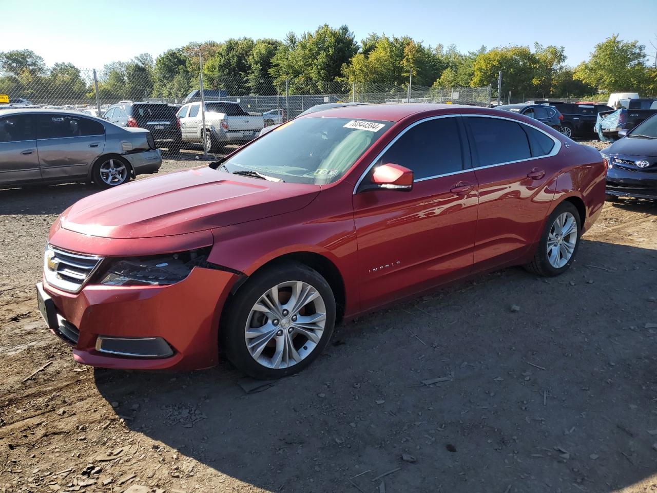 2G1125S35F9205033 2015 Chevrolet Impala Lt