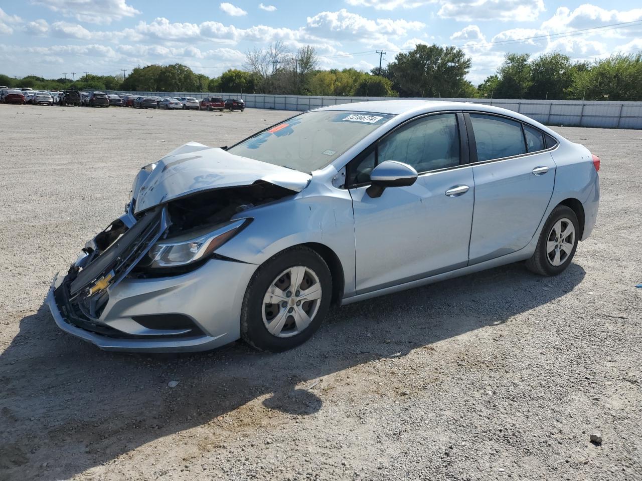 2018 Chevrolet Cruze Ls VIN: 1G1BC5SM1J7125572 Lot: 72165774