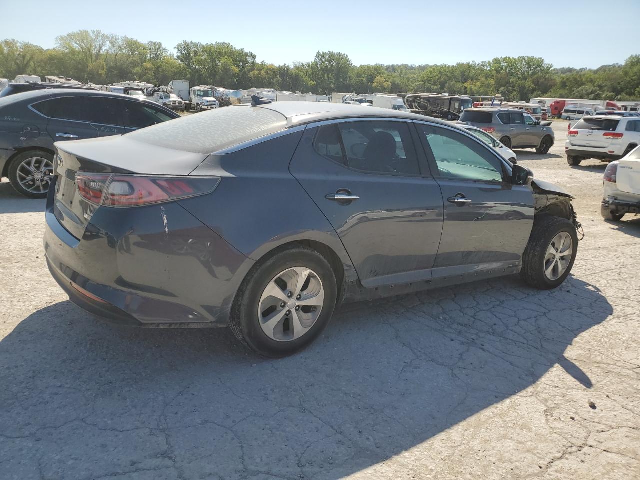 2014 Kia Optima Hybrid VIN: KNAGM4AD4E5064836 Lot: 70024064