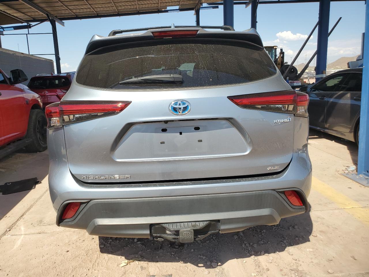 2021 Toyota Highlander Hybrid Xle VIN: 5TDHARAH6MS007076 Lot: 73741634