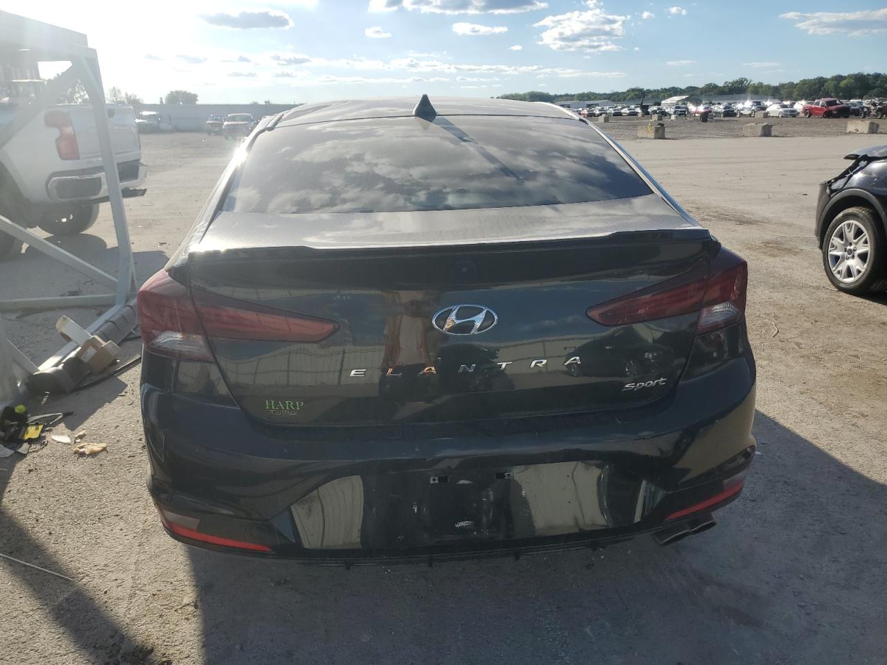 2019 Hyundai Elantra Sport VIN: KMHD04LB6KU829488 Lot: 72427614