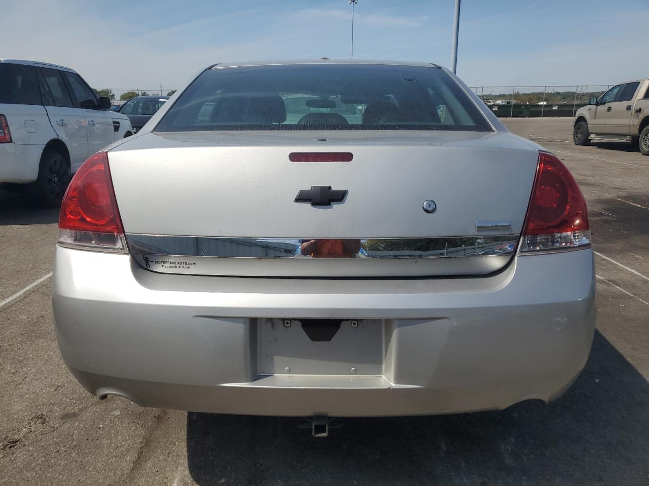 2G1WS583X81360661 2008 Chevrolet Impala Police