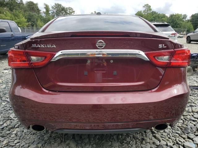  NISSAN MAXIMA 2016 Czerwony