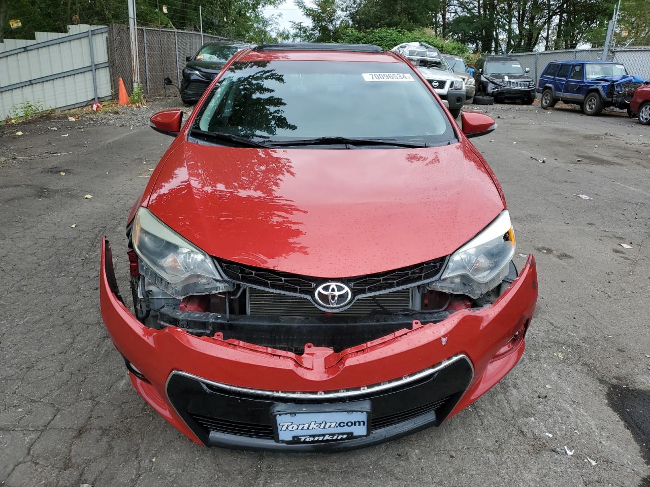 2015 Toyota Corolla L VIN: 2T1BURHE6FC356467 Lot: 70096534