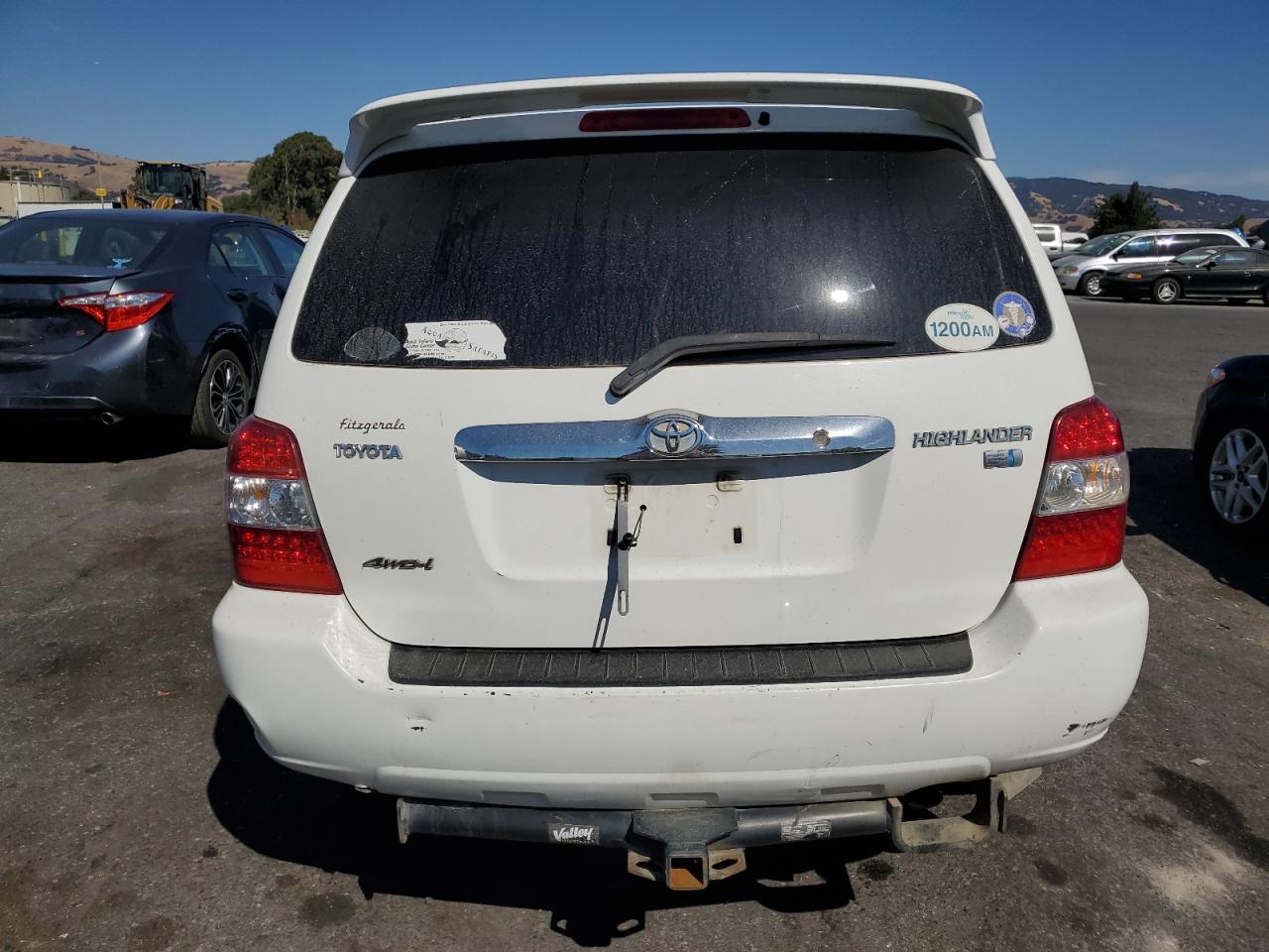 2006 Toyota Highlander Hybrid VIN: JTEEW21A060012290 Lot: 72649564