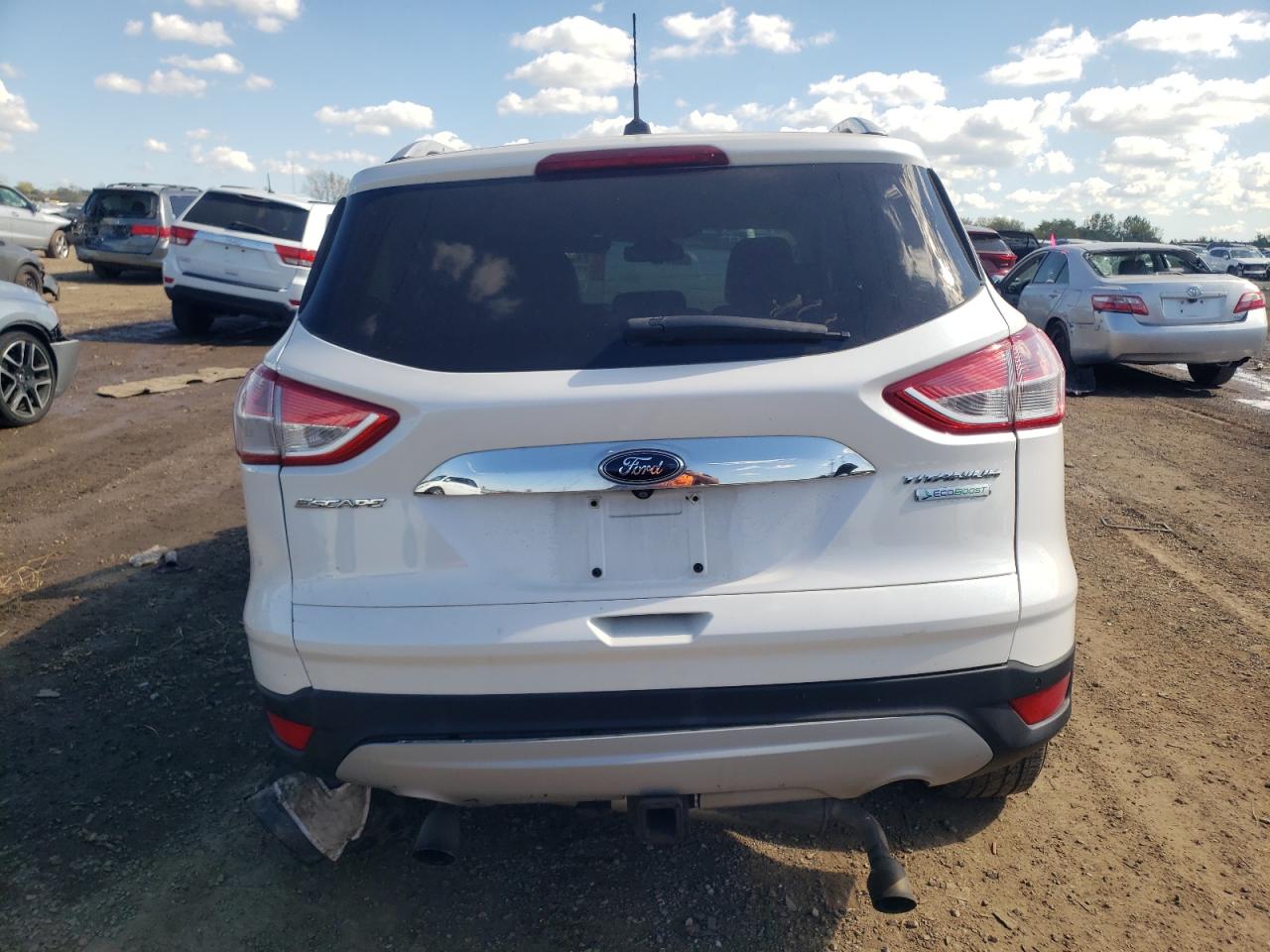 2014 Ford Escape Titanium VIN: 1FMCU0J9XEUD29976 Lot: 73044874