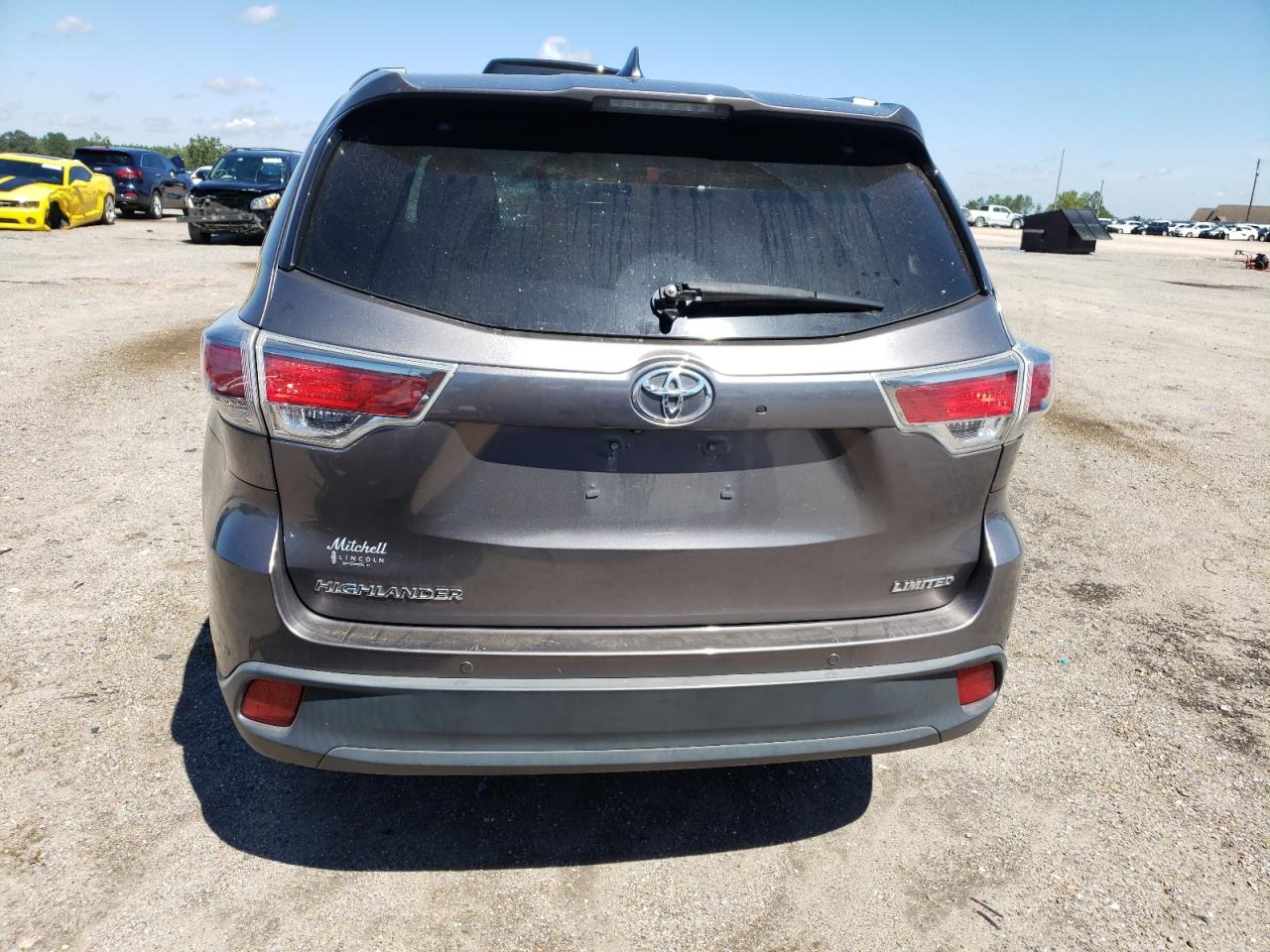 5TDYKRFH5FS102804 2015 Toyota Highlander Limited