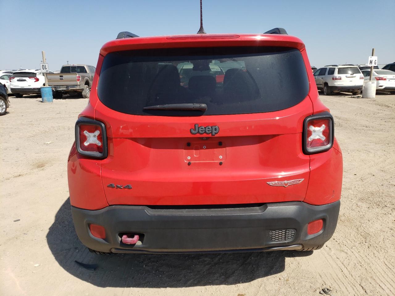 2017 Jeep Renegade Trailhawk VIN: ZACCJBCB1HPE87282 Lot: 70320284