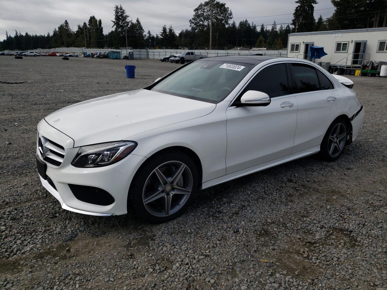 55SWF4KB2FU009581 2015 MERCEDES-BENZ C CLASS - Image 1