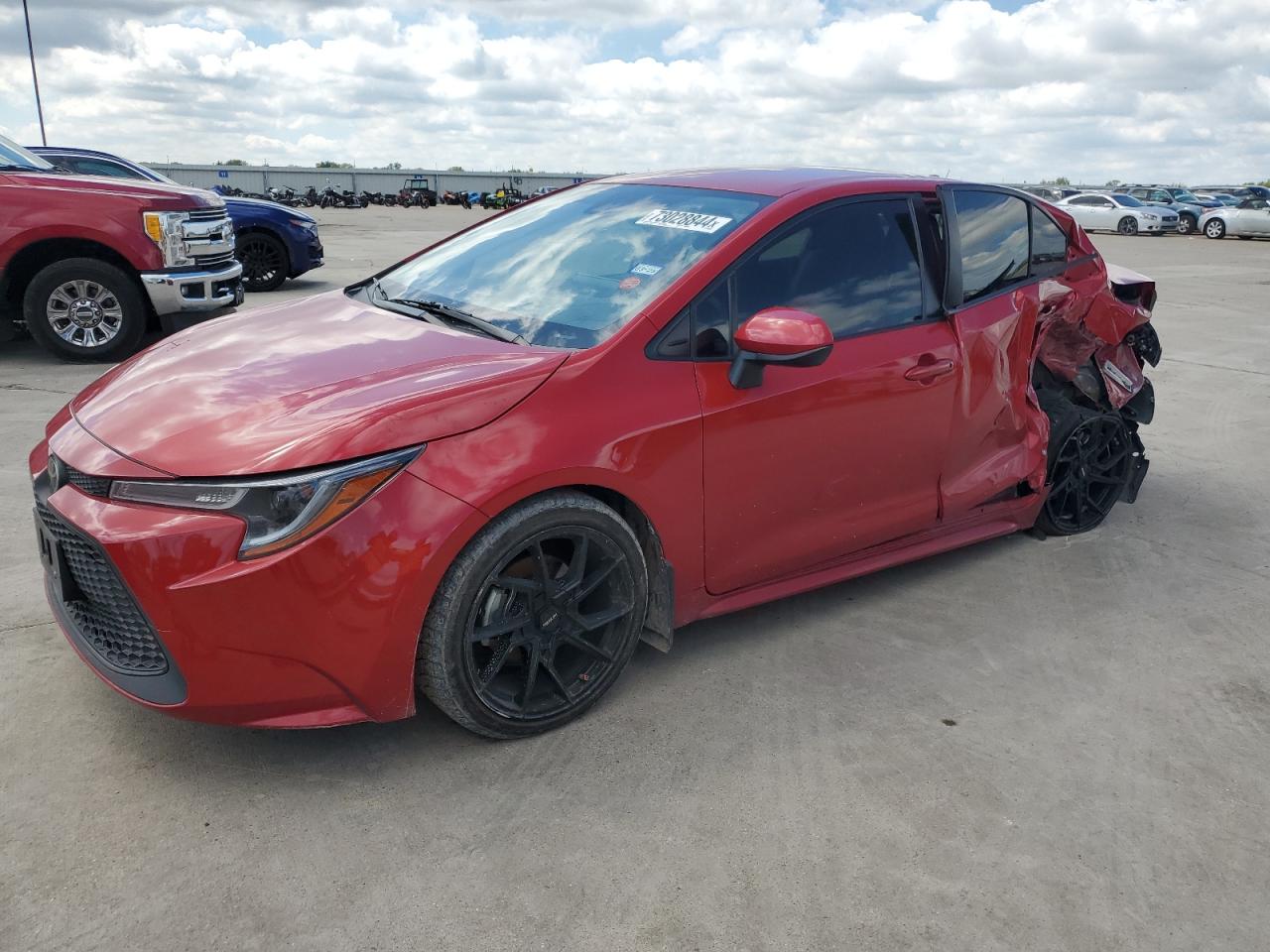 2021 Toyota Corolla Le VIN: JTDEPMAE7MJ158208 Lot: 73028844