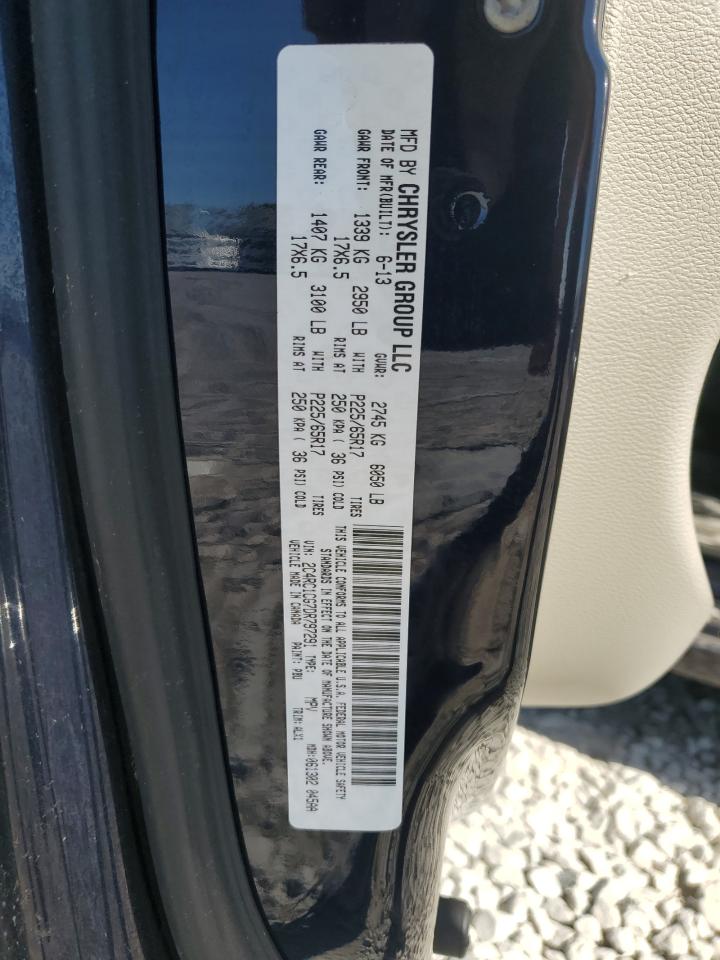 2013 Chrysler Town & Country Touring L VIN: 2C4RC1CG7DR797291 Lot: 70234374