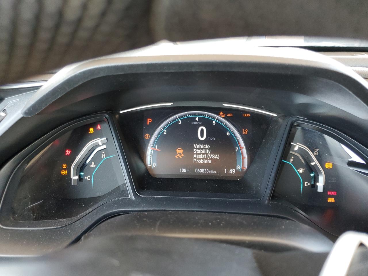 19XFC2F69KE039107 2019 Honda Civic Lx