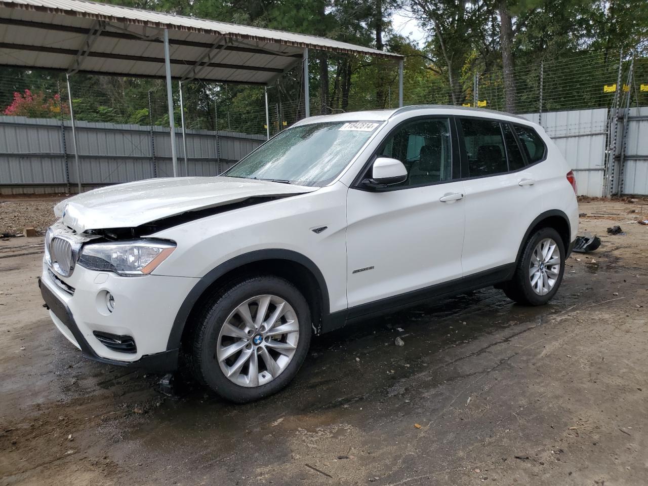 2017 BMW X3 Sdrive28I VIN: 5UXWZ7C39H0X38923 Lot: 71842814