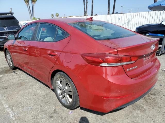  HYUNDAI ELANTRA 2017 Burgundy