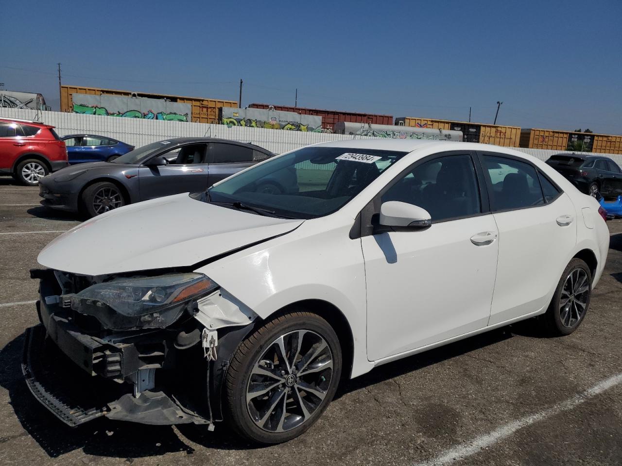 2019 Toyota Corolla L VIN: 2T1BURHE4KC170971 Lot: 72943984