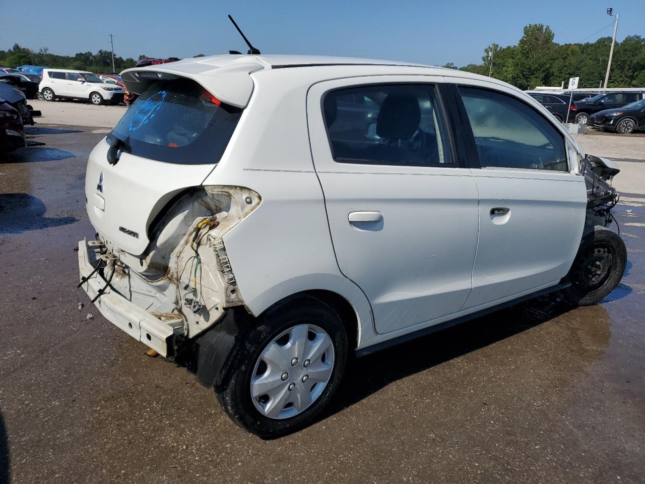 2017 Mitsubishi Mirage Es VIN: ML32A3HJ0HH007292 Lot: 71945854