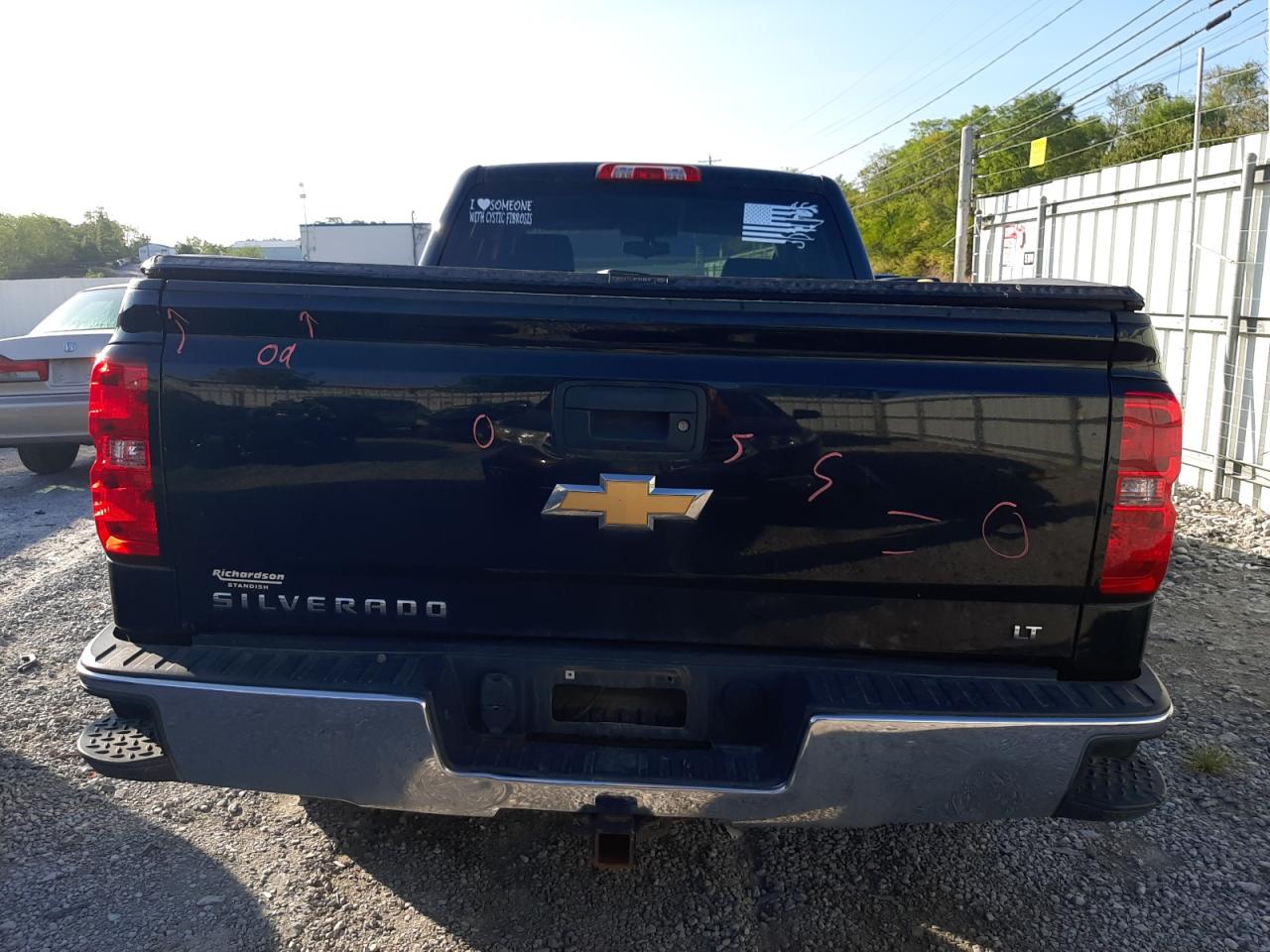 1GCVKREC0FZ220752 2015 Chevrolet Silverado K1500 Lt