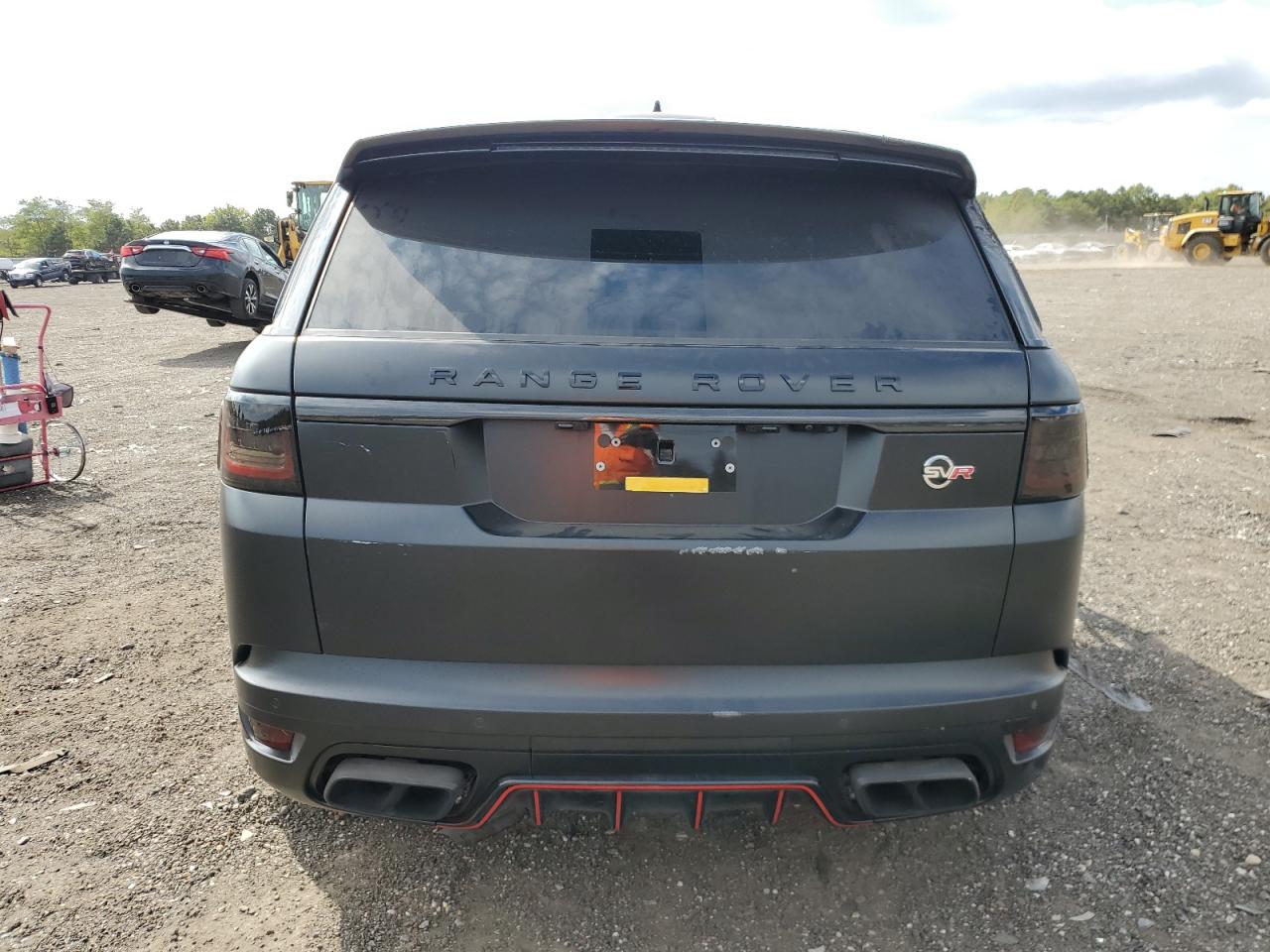 2019 Land Rover Range Rover Sport Svr VIN: SALWZ2SE0KA843965 Lot: 71343524