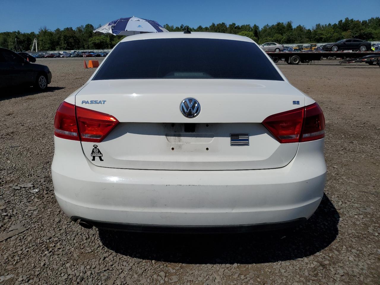 2013 Volkswagen Passat Se VIN: 1VWBP7A31DC111969 Lot: 70070304