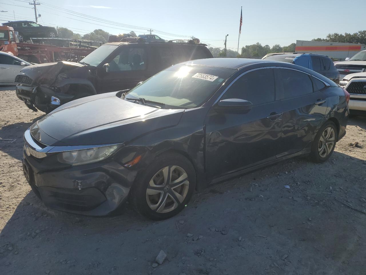 VIN 19XFC2F56GE078851 2016 HONDA CIVIC no.1