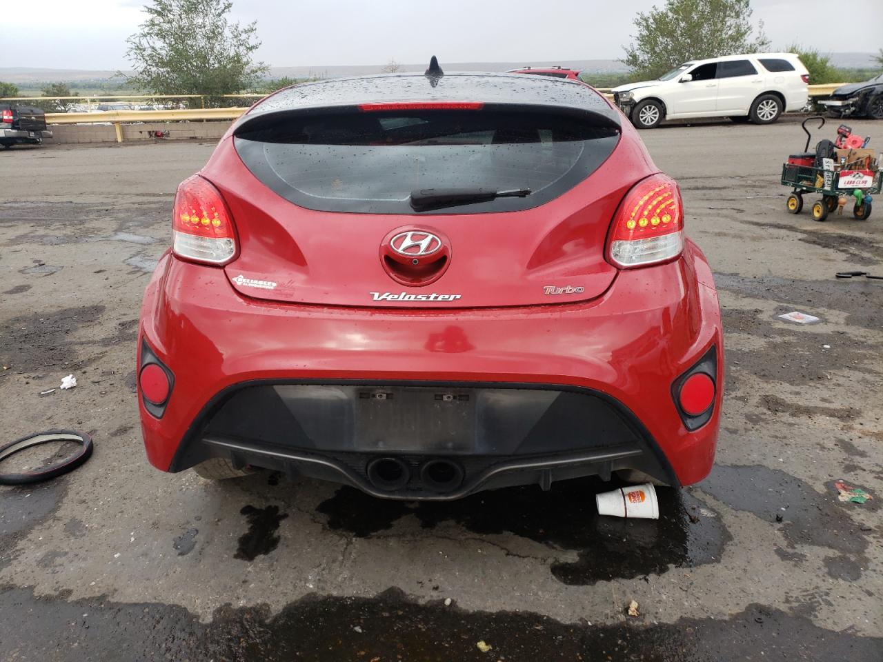 2015 Hyundai Veloster Turbo VIN: KMHTC6AE5FU240496 Lot: 71472274