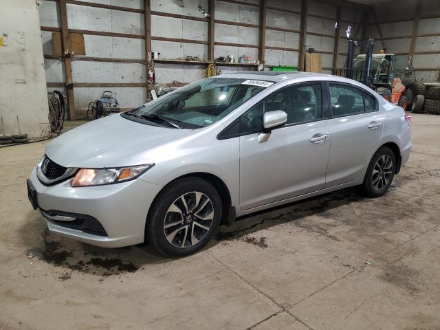 2015 Honda Civic Ex de vânzare în Columbia Station, OH - Side