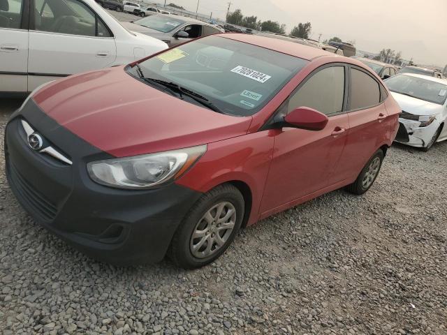  HYUNDAI ACCENT 2013 Czerwony