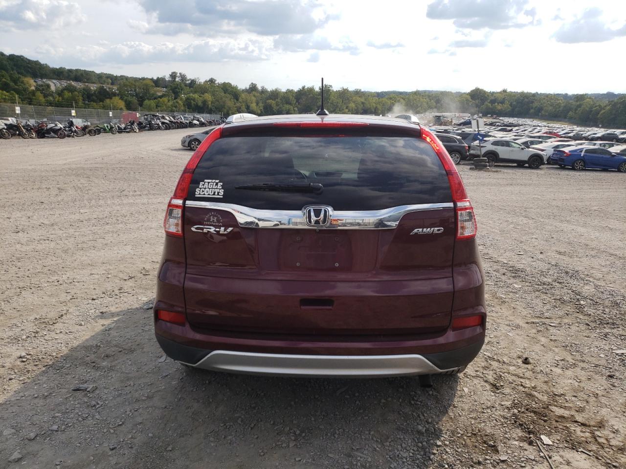 2HKRM4H70FH609038 2015 Honda Cr-V Exl