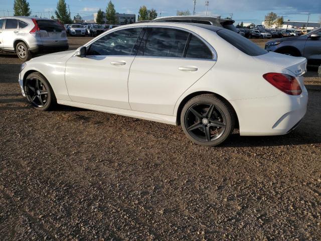 Седани MERCEDES-BENZ C-CLASS 2015 Білий