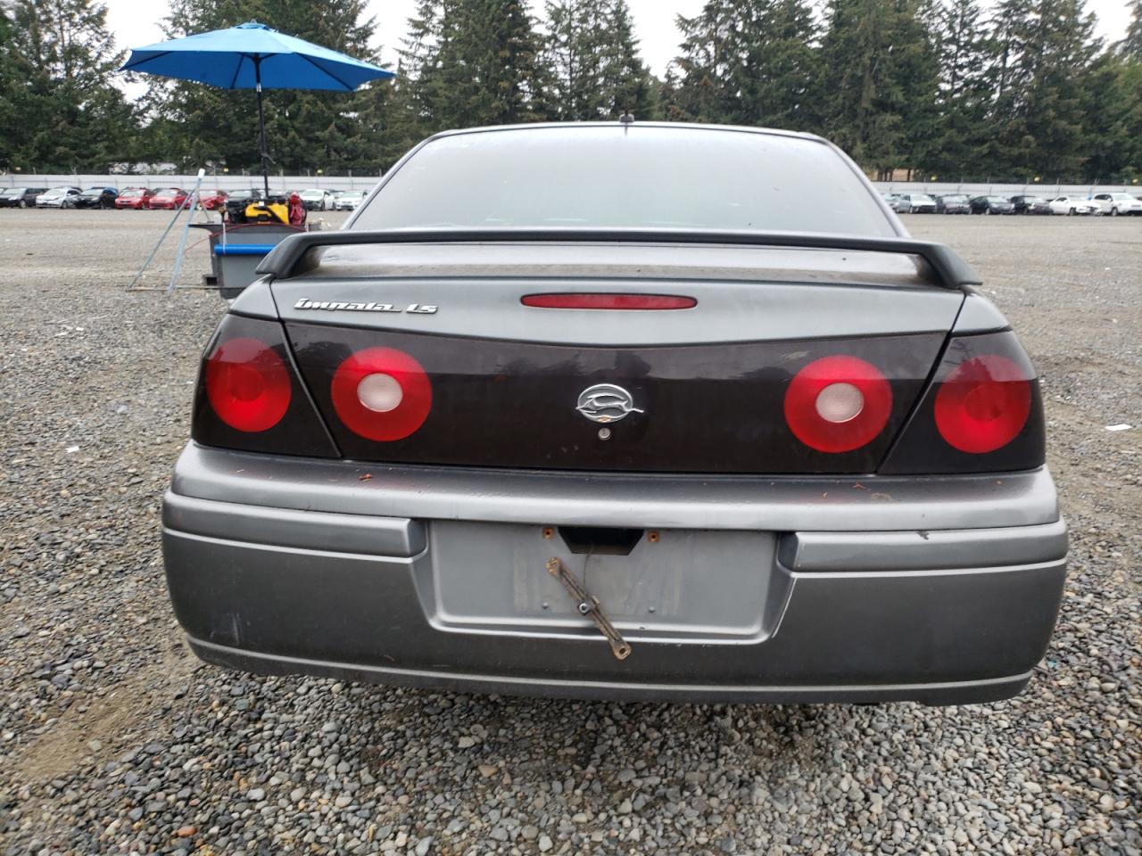 2005 Chevrolet Impala Ls VIN: 2G1WH52K259380057 Lot: 72251174